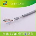 China hangzhou largest cable manufacturer hot sell 24AWG Solid Bare Copper best price sftp cat5e lan cable